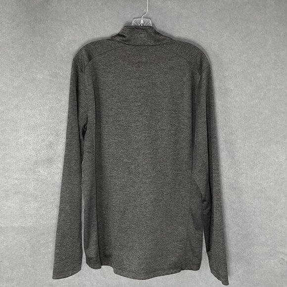 Ogio Pullover Jacket Mens Sz L Gray‎ 1/4 Zip Activewear Gym Golf Outdoor - Picture 2 of 13